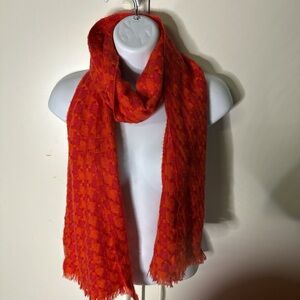 Red and Orange Scarf